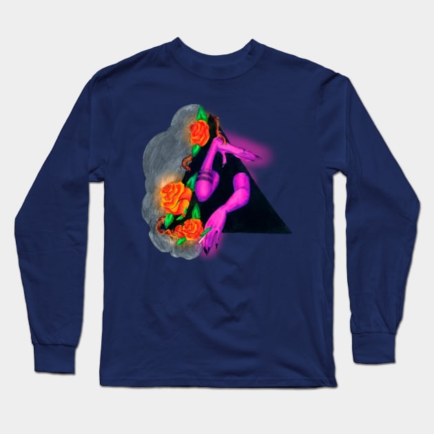 "Hey kid, wanna try some void?" Long Sleeve T-Shirt by LunarSeaWitch